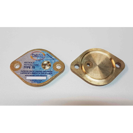 Couvercle Micromet 75 avec rainure bride Cr. 1048 (avant 2014)